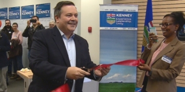 Kenney opens Calgary-Lougheed campaign office, says byelection is chance to send strong message to NDP