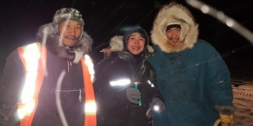 Missing man, boy found near Nunavut community after searchers ‘saw a light’