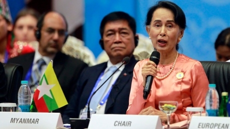 Amid Rohingya exodus, Suu Kyi blames world conflicts partly on illegal immigration