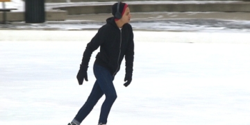 Lace ’em up: Olympic Plaza skating rink now open