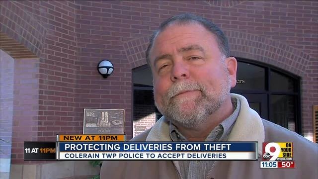 Police dept. holds packages for safety