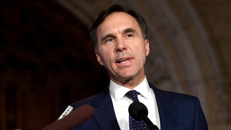 Morneau says he’s sold all shares in family’s pension company, made donation to charity