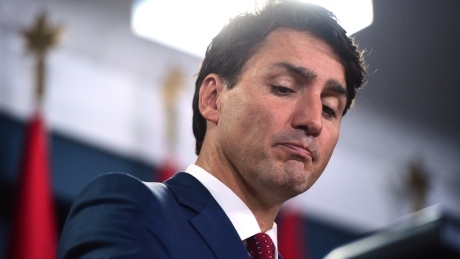 Justin Trudeau in Labrador this morning to apologize to N.L. residential school survivors