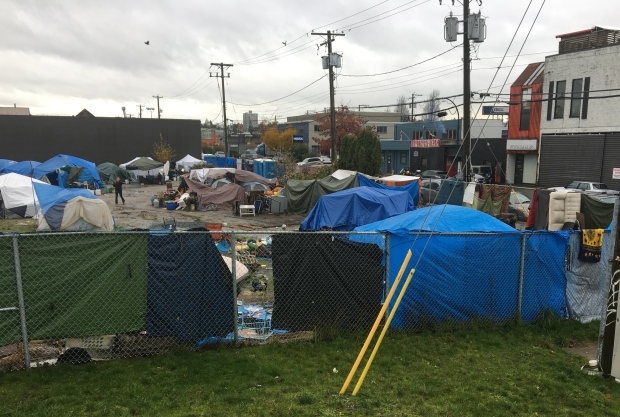 'Sugar Mountain' tent city residents vow to stay despite eviction order