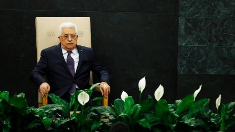 Palestinian President Mahmoud Abbas warns U.S. against moving embassy to Jerusalem