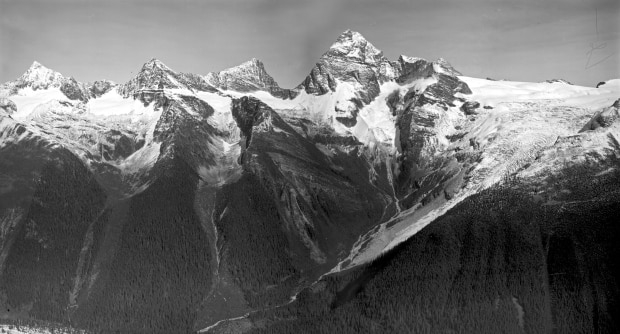 Watch the retreat of glaciers up the Rocky Mountain slopes