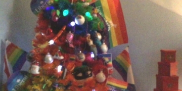 Home overflowing with 90 Christmas trees, making 'eyes light up' and raising money for charity