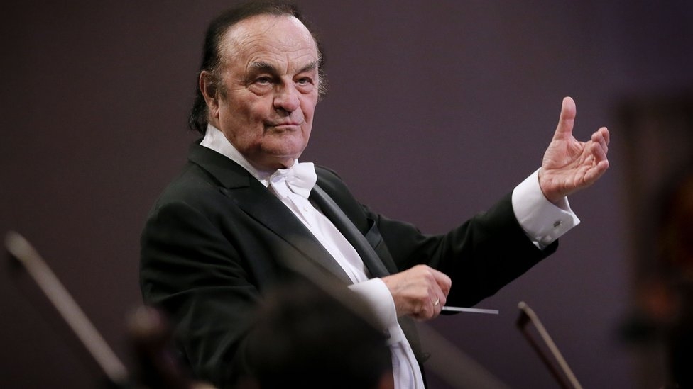 Conductor Charles Dutoit denies 'forced physical contact' claims