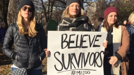 Toronto’s #MeToo march gives hundreds of sexual misconduct survivors space to stand together, heal