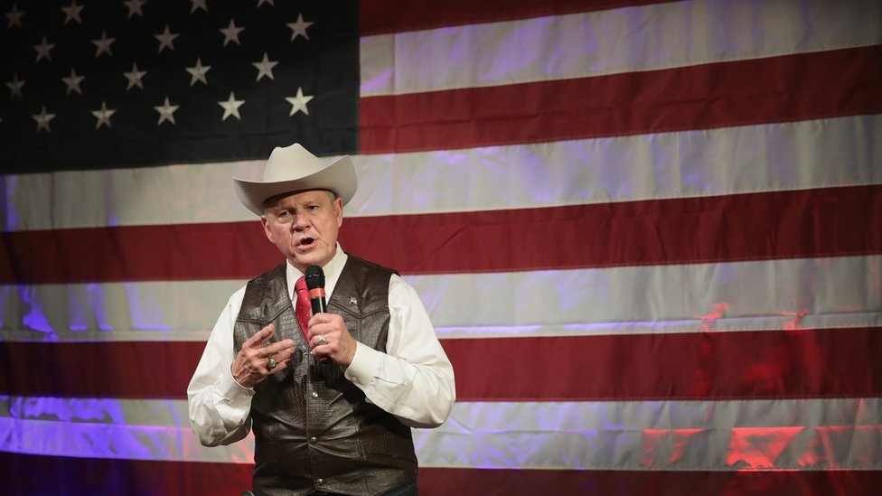 Alabama Senate race: Trump records robo-call for Roy Moore