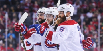 Canadiens hold on to win after Flames mount late comeback bid