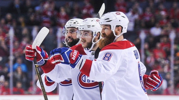Canadiens hold on to win after Flames mount late comeback bid