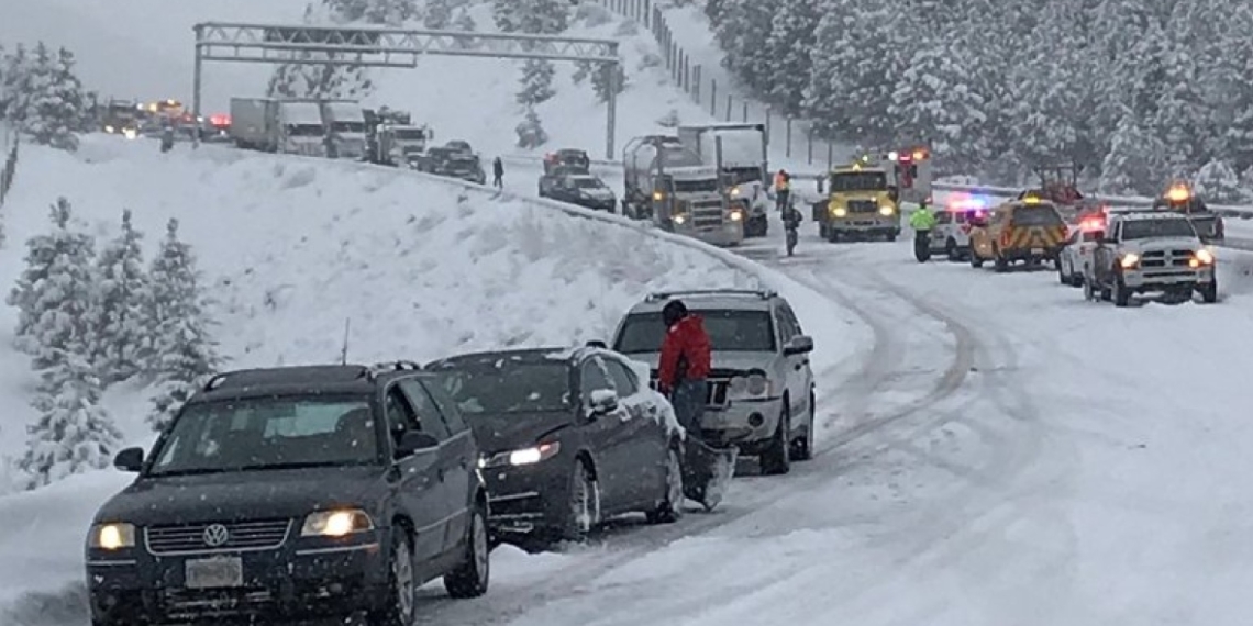 Coquihalla reopens after multi-vehicle accident that sends 4 to hospital