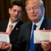 Republican holdouts back tax bill despite $1tn deficit alert