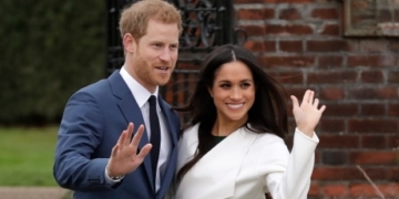 Prince Harry and fiancÃ©e Meghan Markle make first official joint tour
