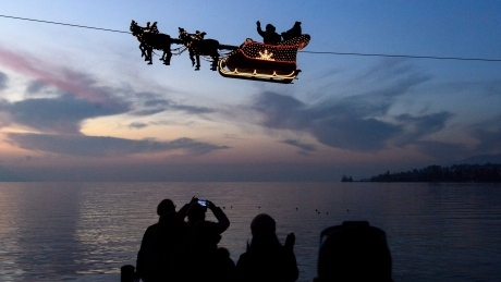 NORAD tracks Santa Claus on Christmas Eve