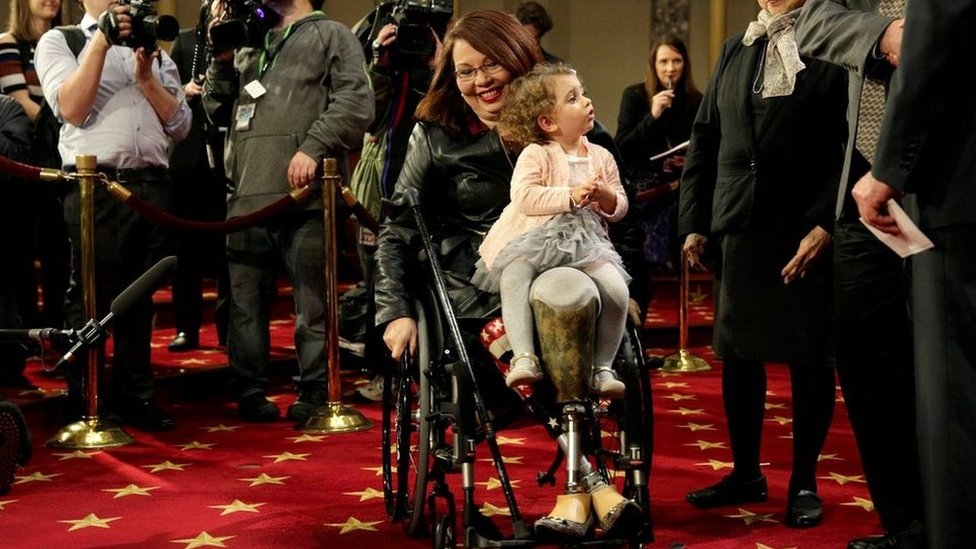 Tammy Duckworth: The mum making history in the US Senate