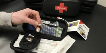 Naloxone kits distributed by Alberta Health Services may not contain naloxone