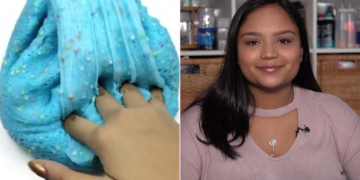 The slime crafter with 850,000 fans on Instagram