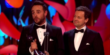 Ant McPartlin at NTAs: 'It's been a tough 12 months'