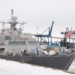 A U.S. Navy ship is trapped in Montreal until spring due to icy waters