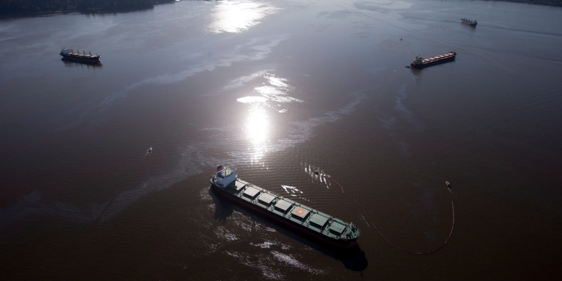Crown gets go-ahead to prosecute Greek shipping company in B.C. fuel spill