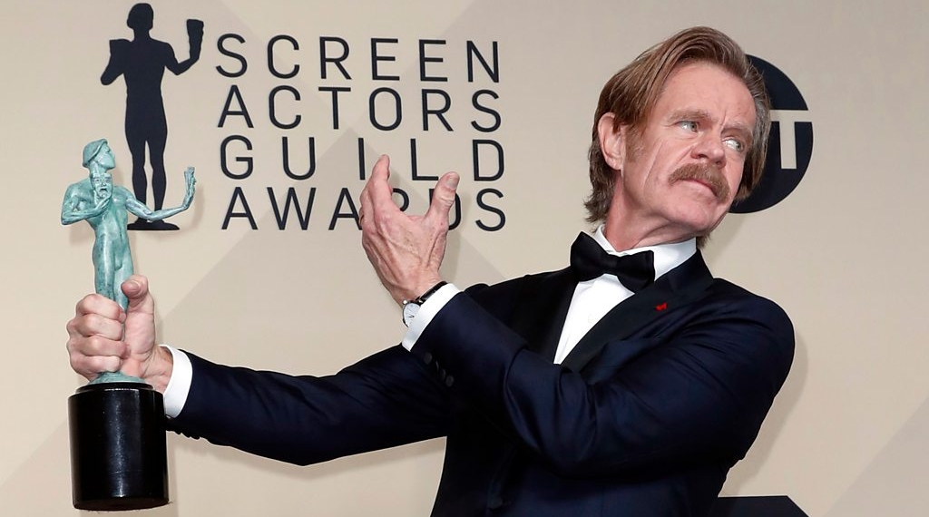 SAG Awards: Shameless star says 'it's hard to be a man'