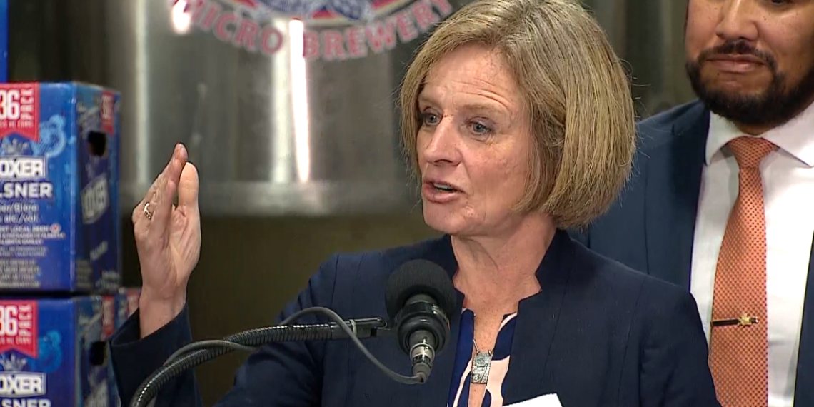 Notley slams Opposition tax plan, says Kenney thinks Robin Hood 'scary movie'