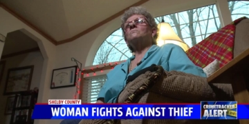 Grandma fights thief trying to steal her car