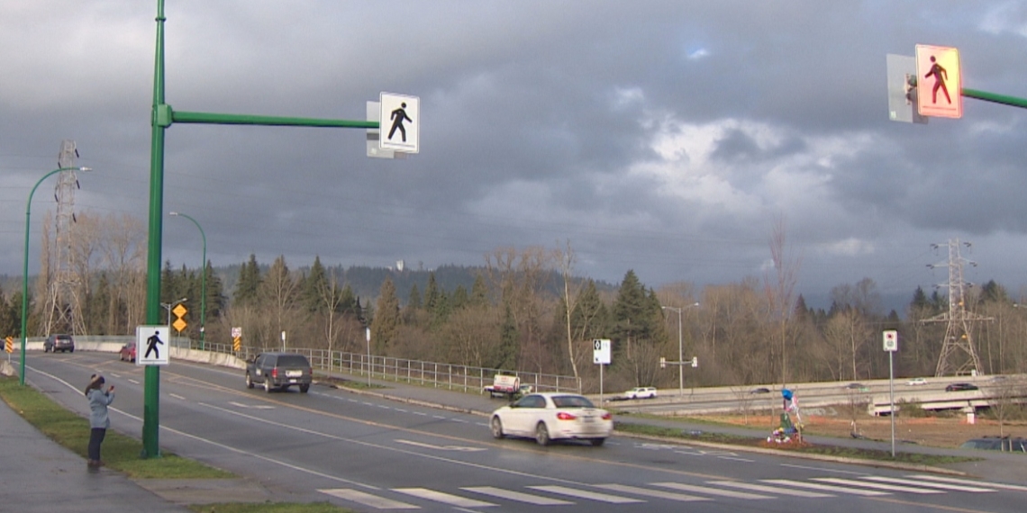 Another pedestrian hit along Burnaby's Cariboo Road