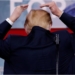 Bullish Trump jokes about hiding his bald spot