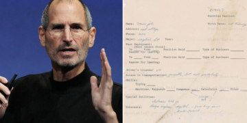 Steve Jobs: Apple founder's 1973 job application going on sale