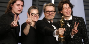 Gary Oldman's son defends father over abuse allegation