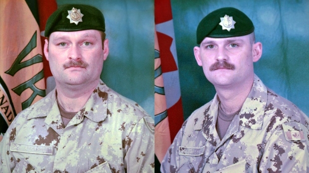 Brothers in arms: Ron and Ryan Anderson both survived tours in Afghanistan â€” but not PTSD