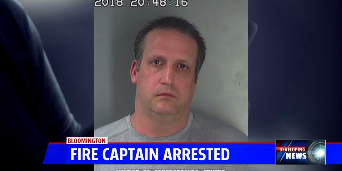 Fire captain arrested for sexual misconduct