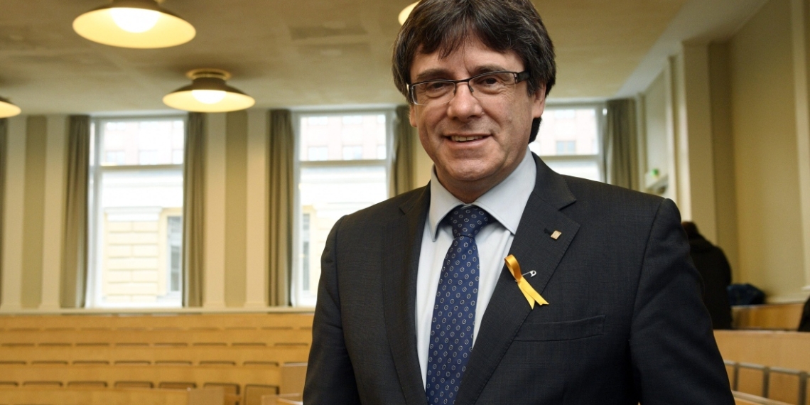 Fugitive ex-Catalan president held by police in Germany, lawyer says