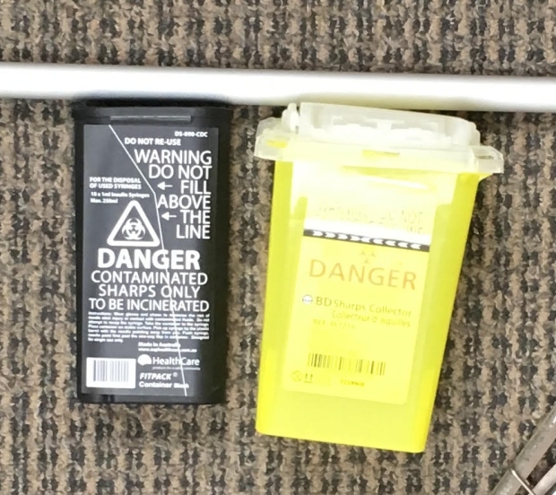 Kamloops dad starts petition after son poked by used needle