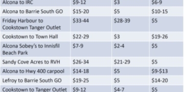 Ontario town says it's saving $8M a year by using Uber over public transit