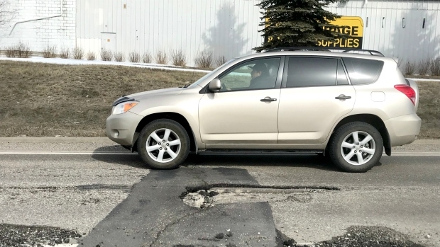Calgary's Top 10 worst potholes by complaints