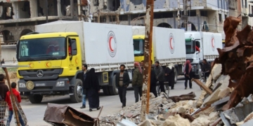 Syrian army advances on eastern Ghouta as civilians flee