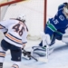 Jacob Markstrom backstops Canucks to tight victory over Oilers