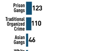 Diverse mix of gangs a growing security challenge for federal prisons