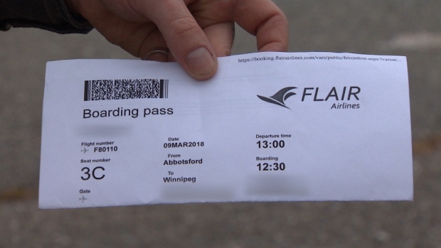 Passengers left stranded in Abbotsford after cancelled Flair Airlines flight
