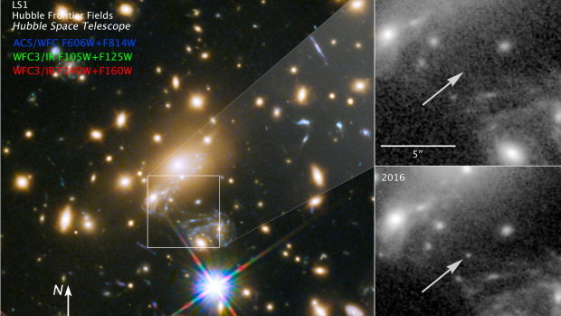 Farthest star ever seen captured by astronomers