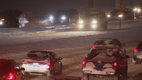 More snowfall warnings, icy roads in store for southern Alberta
