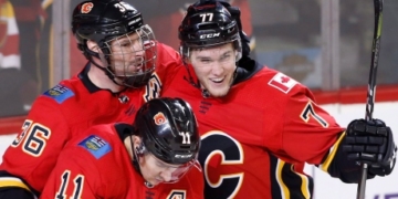 Mark Jankowski notches 4 goals in Flames’ season finale