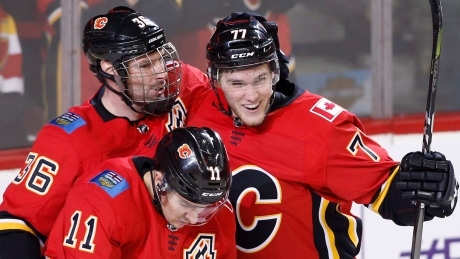 Mark Jankowski notches 4 goals in Flames’ season finale