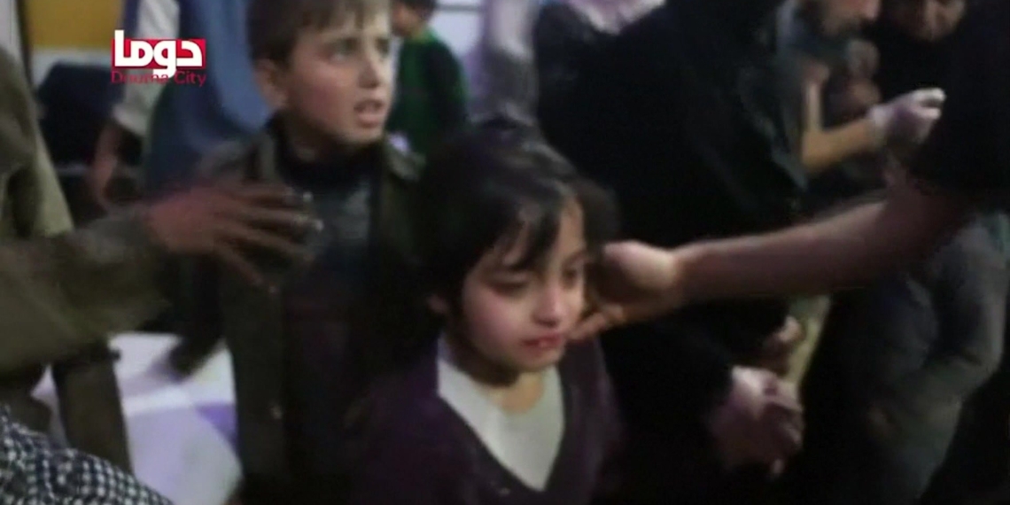 Trump condemns Syria for ‘chemical attack’ on Douma