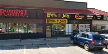 Calgary Booster Juice was using countertop cleaner to wash fruits and veggies