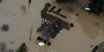 California flooding: ‘Guerneville is officially an island’